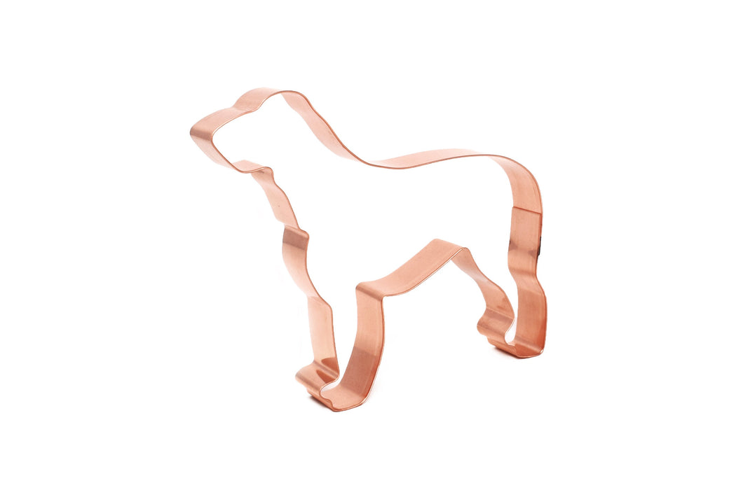Copper Irish Wolfhound Dog Cookie Cutter, 5 x 4.5 inches, Made in USA