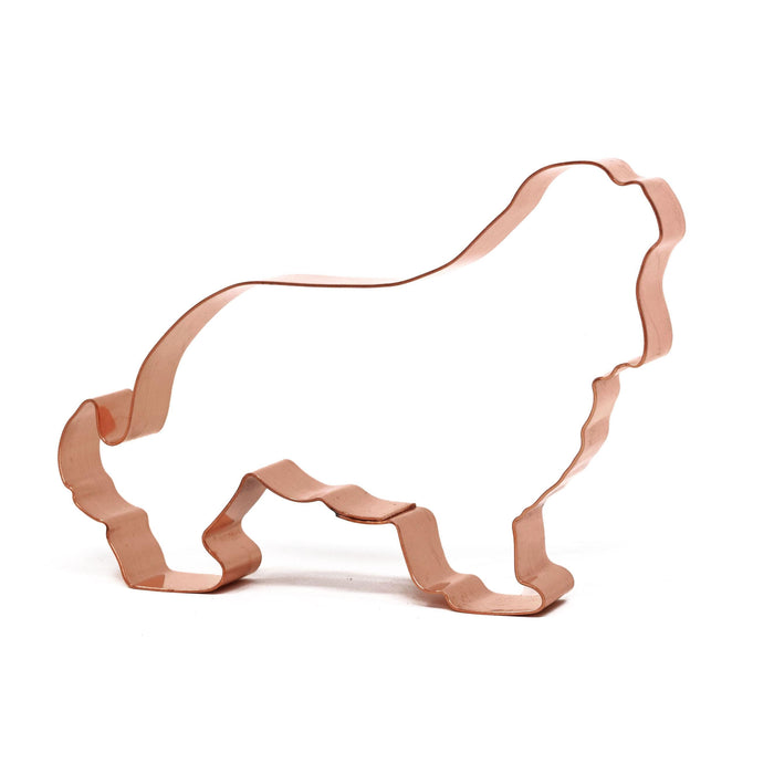 Copper Cavalier King Charles Spaniel Cookie Cutter, Dog Cookie Cutter, 5 x 3.5 inches, Made in USA