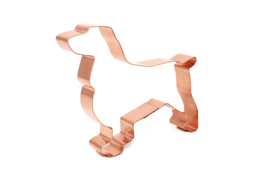 Copper Field Spaniel Cookie Cutter, Dog Cookie Cutter, 4.5 x 3.5 inches, Made in USA