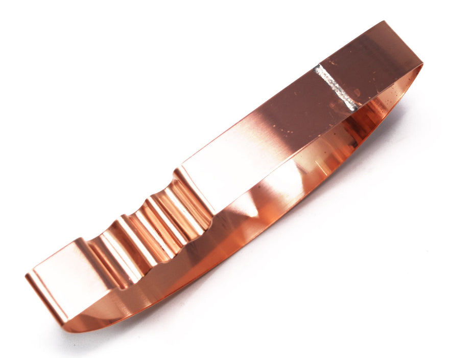 Copper  Watermelon Cookie Cutter - Fruit Cookie Cutter, 5 x 2.5 Inches, Made in USA