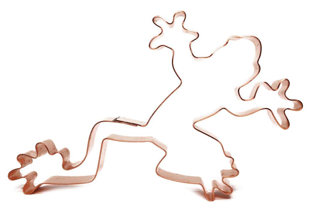 Copper Tree Frog Cookie Cutter - Animal Cookie Cutter, 5 x 4 Inches, Made in USA