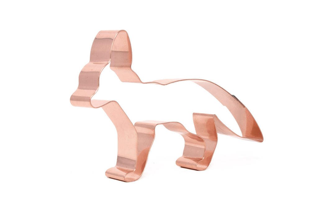 Copper Fox Cookie Cutter - Animal Cookie Cutter, 5 x 3.25 Inches, Made in USA