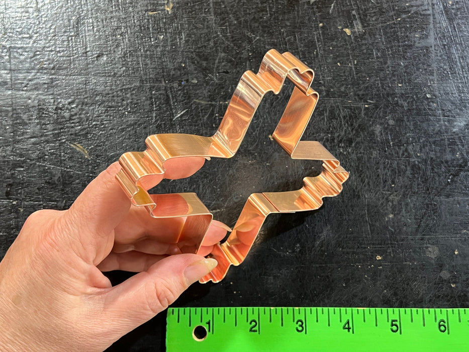 Copper Zia Cookie Cutter - Southwestern Design (5.25 inches) - Made in USA