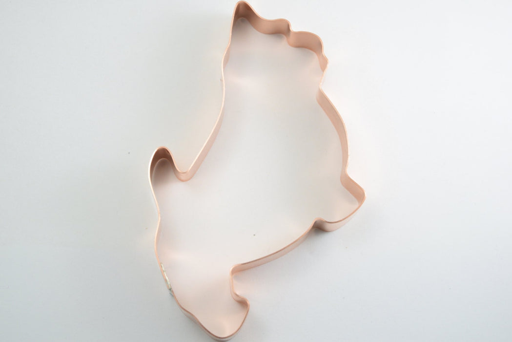 Copper Norwich Terrier Cookie Cutter, Dog Cookie Cutter, 4.5 x 4 inches, Made in USA