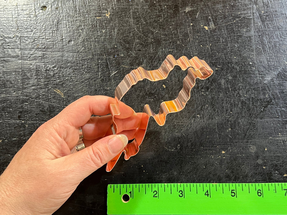 Copper Lake Superior Cookie Cutter - Great Lakes Cookie Cutter, 5 x 2.5 Inches, Made in USA