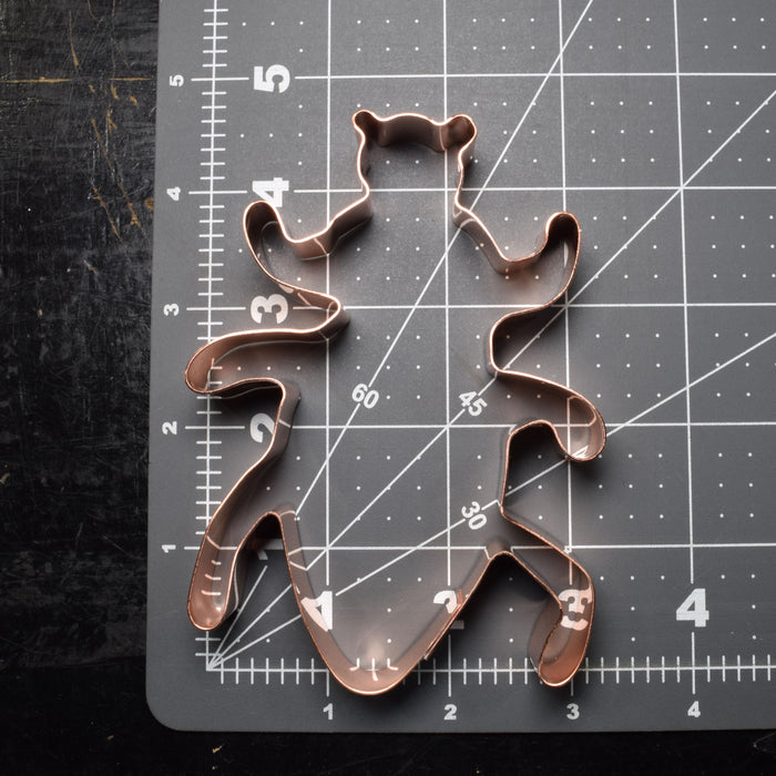 Copper Beetle Cookie Cutter - Insect Cookie Cutter, 4.25 x 3.25 Inches, Made in USA