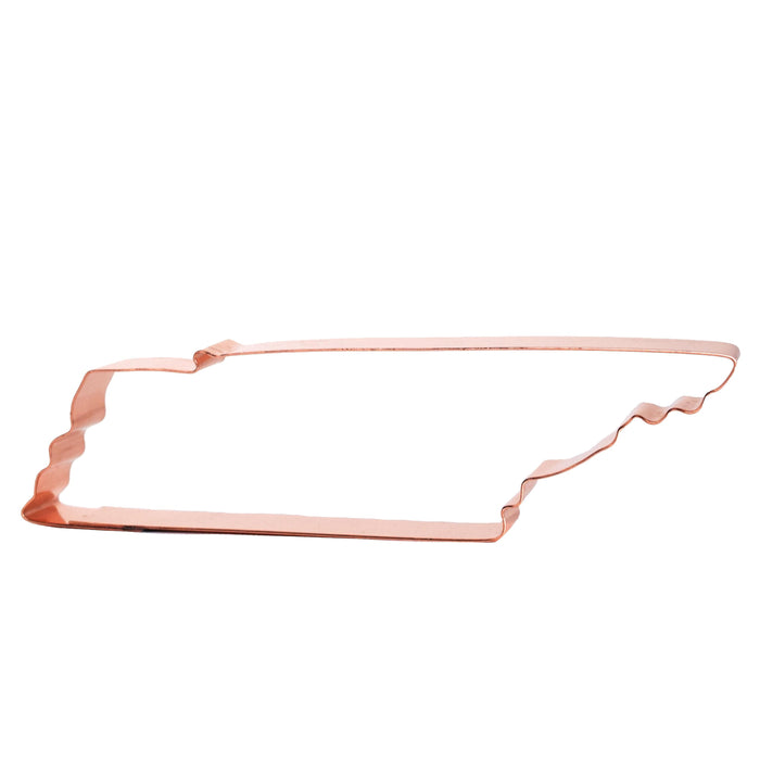 Copper Tennessee Cookie Cutter - Volunteer State Cookie Cutter,  Made in USA