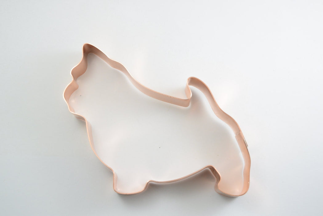 Copper Norwich Terrier Cookie Cutter, Dog Cookie Cutter, 4.5 x 4 inches, Made in USA