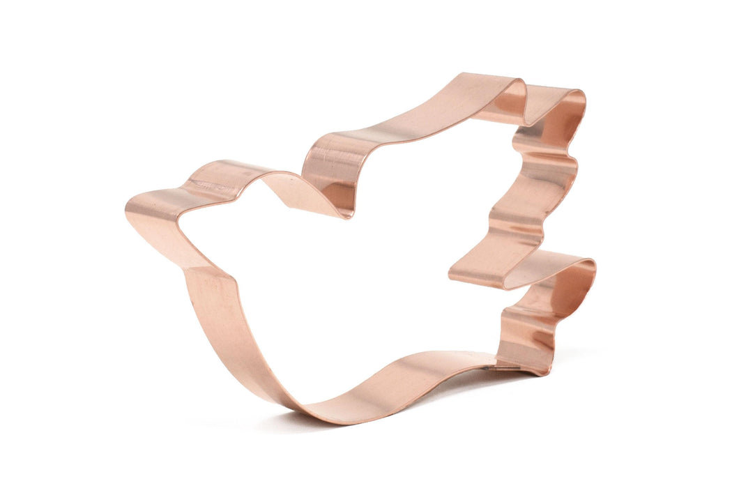 Copper Dove Cookie Cutter - Bird Cookie Cutter, 5 x 3 inches, Made in USA
