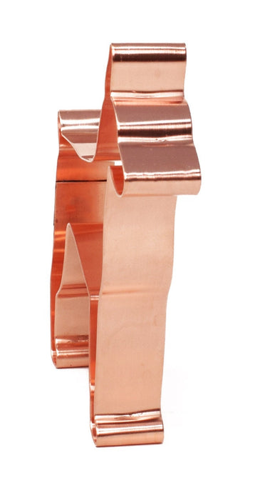 Doberman Pinscher Cookie Cutter: 4.5" Solid Copper, Made in USA