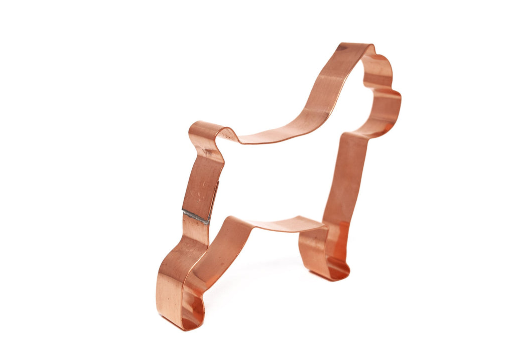 Copper Brussels Griffon Cookie Cutter - Dog Cookie Cutter, 4.5 x 4.25 inches, Made in USA