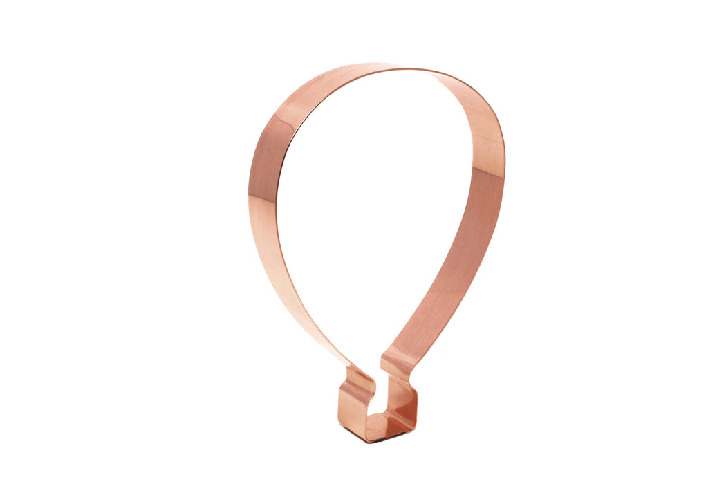 Copper Hot Air Balloon Cookie Cutter – Travel Theme Baking (5 x 3.75 inches)