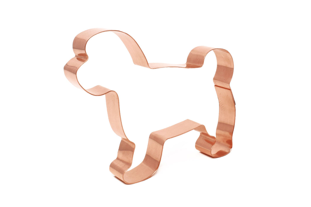 Copper Shih Tzu Cookie Cutter, Dog Cookie Cutter, 5 x 3.75 inches, Made in USA