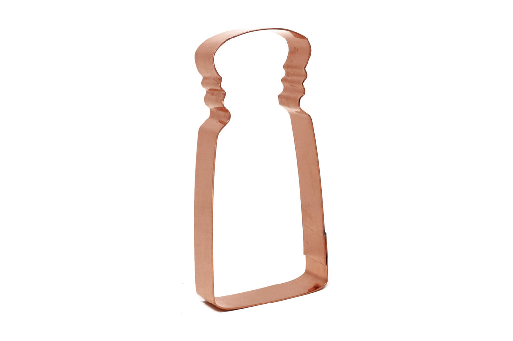 Copper Salt Shaker Cookie Cutter - Kitchen Cookie Cutter, 5 Inches, Made in USA