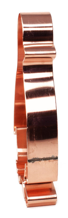 Copper Penguin Cookie Cutter - Bird Cookie Cutter, 3.25 x 4.25 Inches, Made in USA