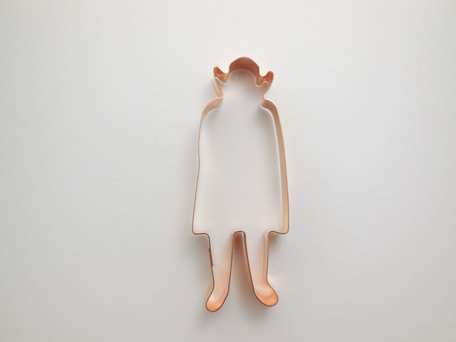 Copper Vampire Cookie Cutter - Halloween Cookie Cutter, 2.25 x 6 Inches, Made in USA