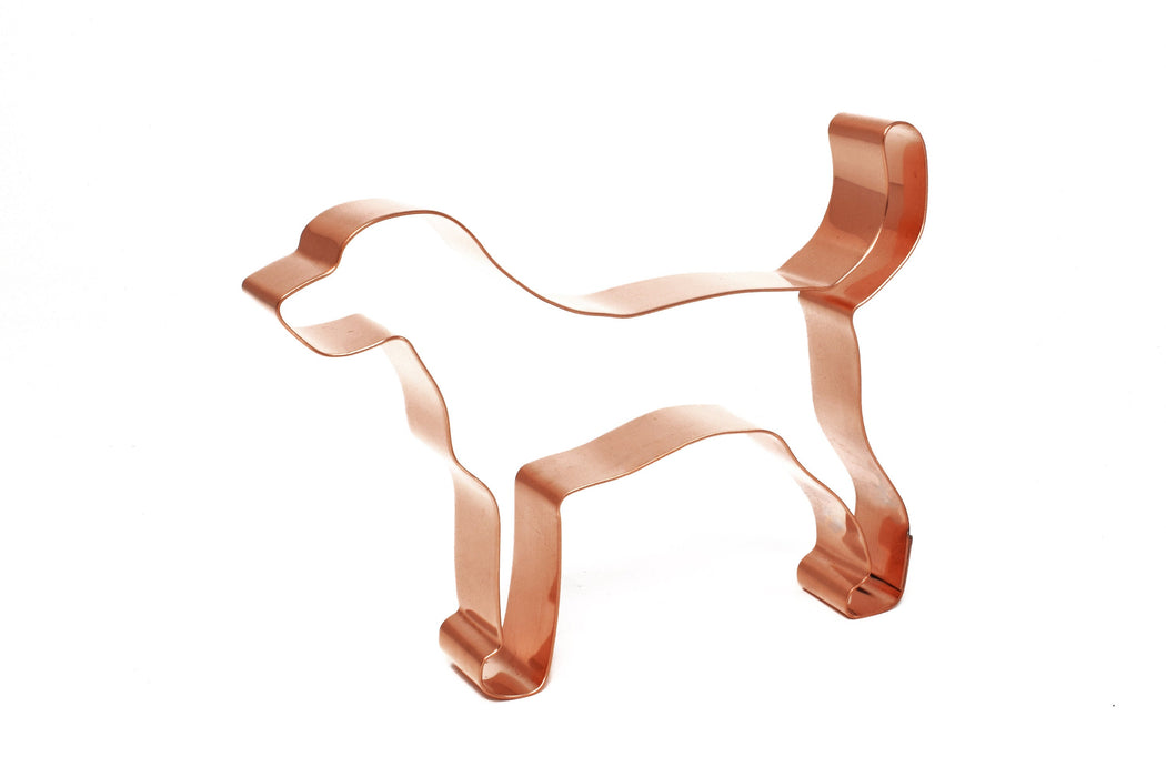 Copper American Foxhound Cookie Cutter - Dog Cookie Cutter, 4.5 x 3.25 inches, Made in USA