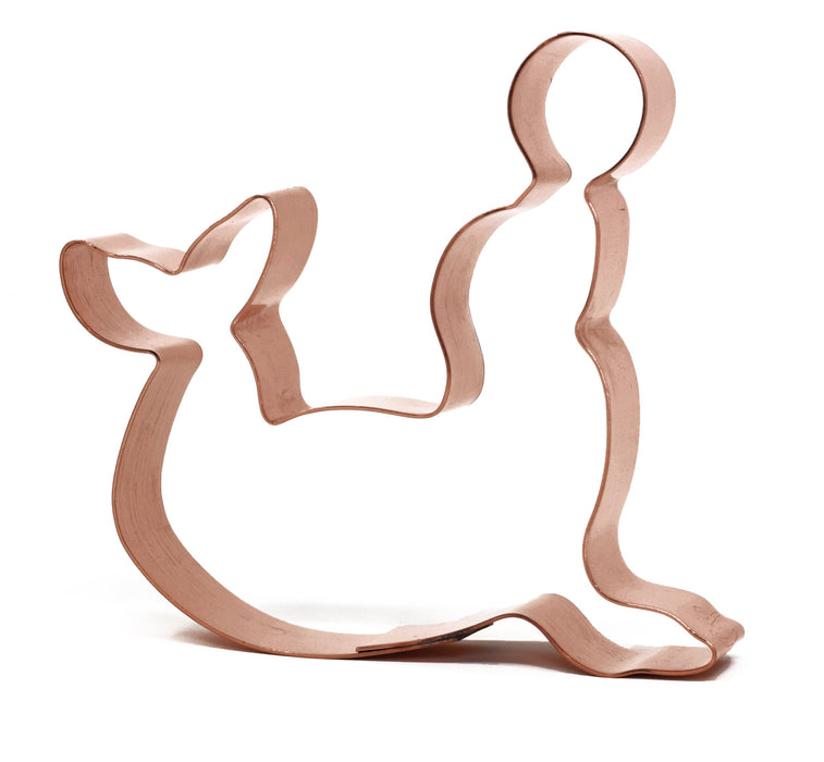 Copper Seal Cookie Cutter - Circus Animal Cookie Cutter, 3.5 x 3.5 Inches, Made in USA
