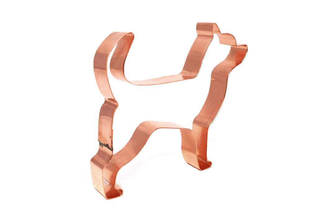 Copper Chihuahua Cookie Cutter - Dog Cookie Cutter, 4.5 x 4.25 inches, Made in USA