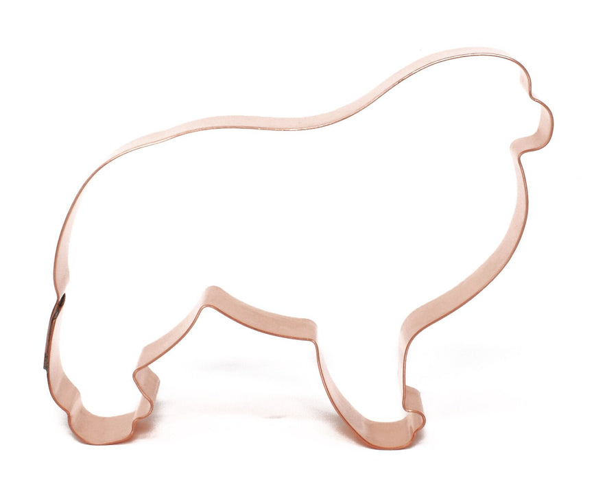 Copper Great Pyrenees Dog Cookie Cutter, 5 x 4 inches, Made in USA