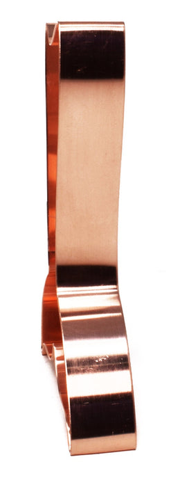 Copper Mermaid Tail Cookie Cutter - Beach Cookie Cutter, 4 x 3 inches, Made in USA