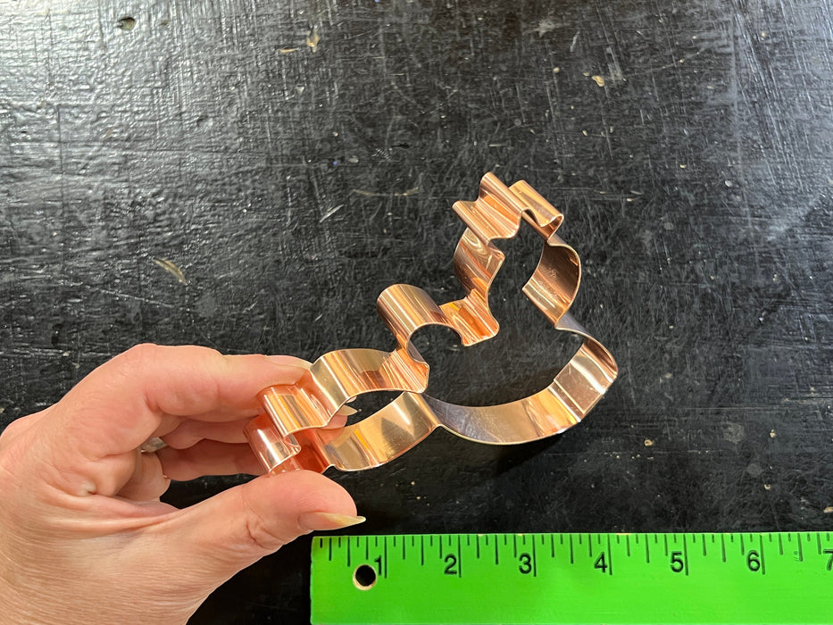 Copper Prickly Pear Cookie Cutter - Cactus Cookie Cutter, 4.25 x 4 Inches, Made in USA