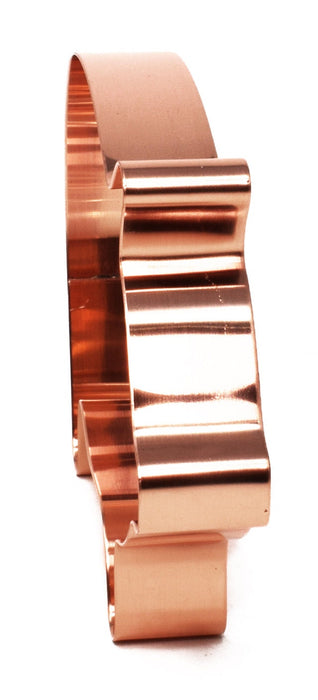 Copper Farm Pig Cookie Cutter - Marranitos Design (5 x 3.5 inches) - Made in USA