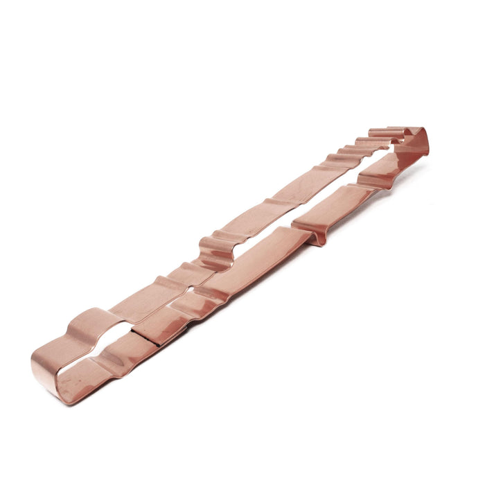 Copper Flute Cookie Cutter, Musical Instrument, 7 x 0.75 Inches, Made in USA