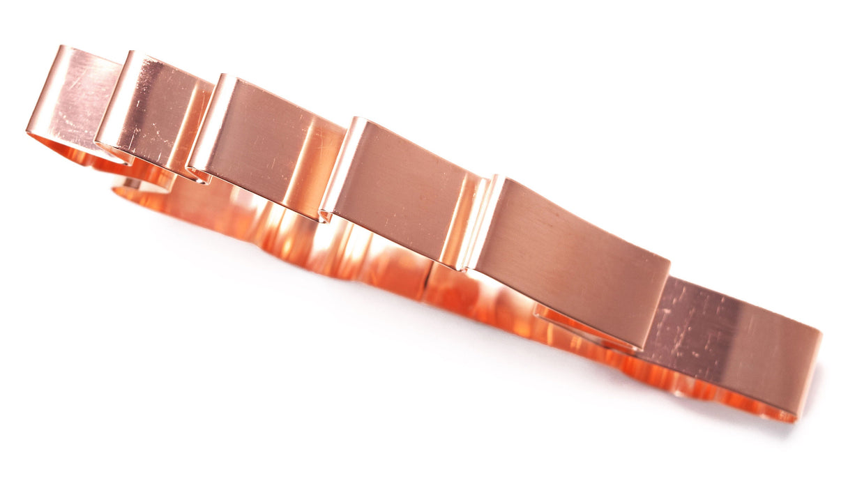 Copper Station Wagon w/ Tree Cookie Cutter, 6.25 x 2.75 inches, Made in USA