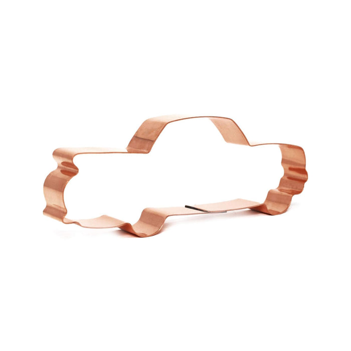 Copper Vintage Car Cookie Cutter - Vehicle Design (6 x 2 inches) - Made in USA