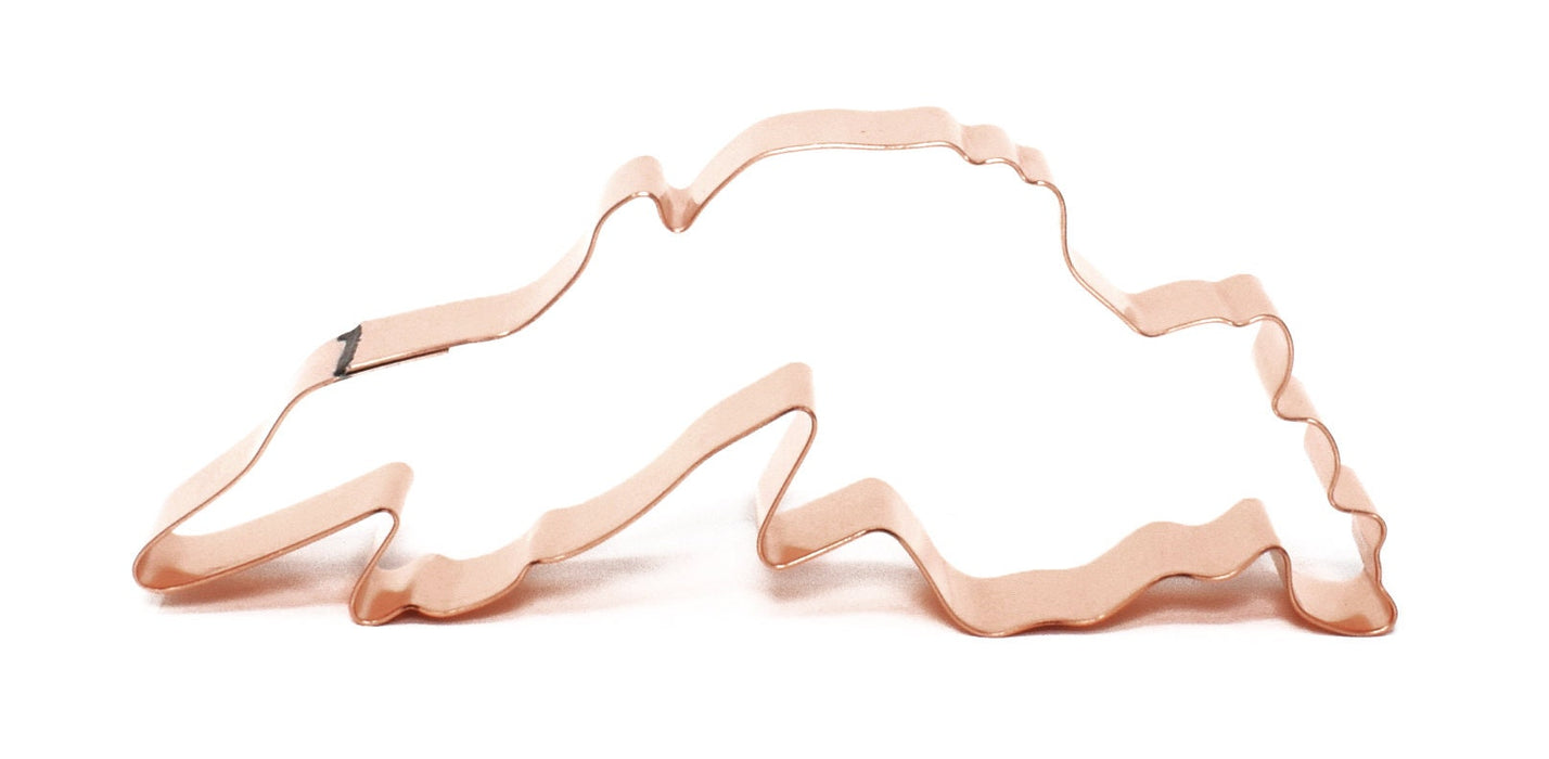 Copper Lake Superior Cookie Cutter - Great Lakes Cookie Cutter, 5 x 2.5 Inches, Made in USA
