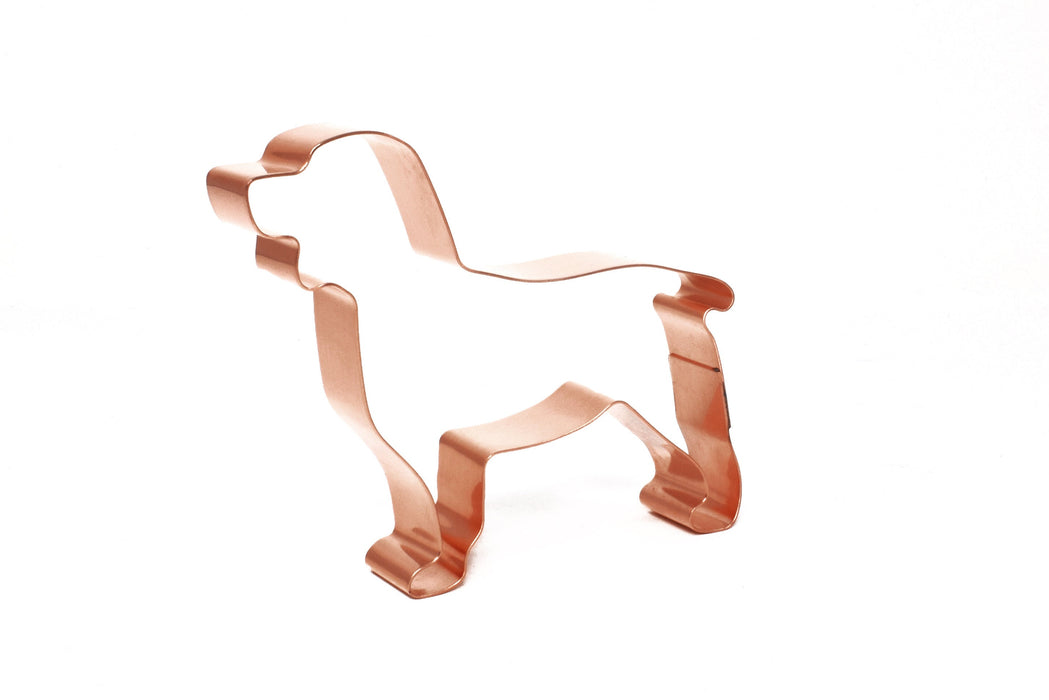 Copper Boykin Spaniel Cookie Cutter - Dog Breed Cookie Cutter, 4.5 x 3.5 Inches, Made in USA