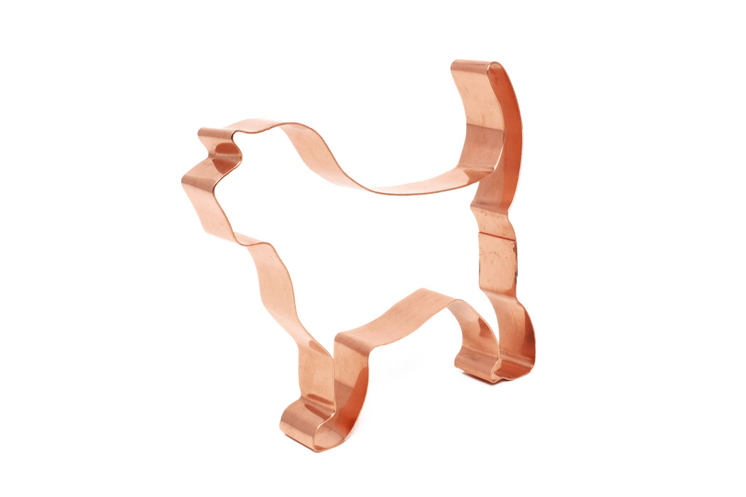 Copper Otterhound Cookie Cutter, Dog Cookie Cutter, 5 x 4.5 inches, Made in USA
