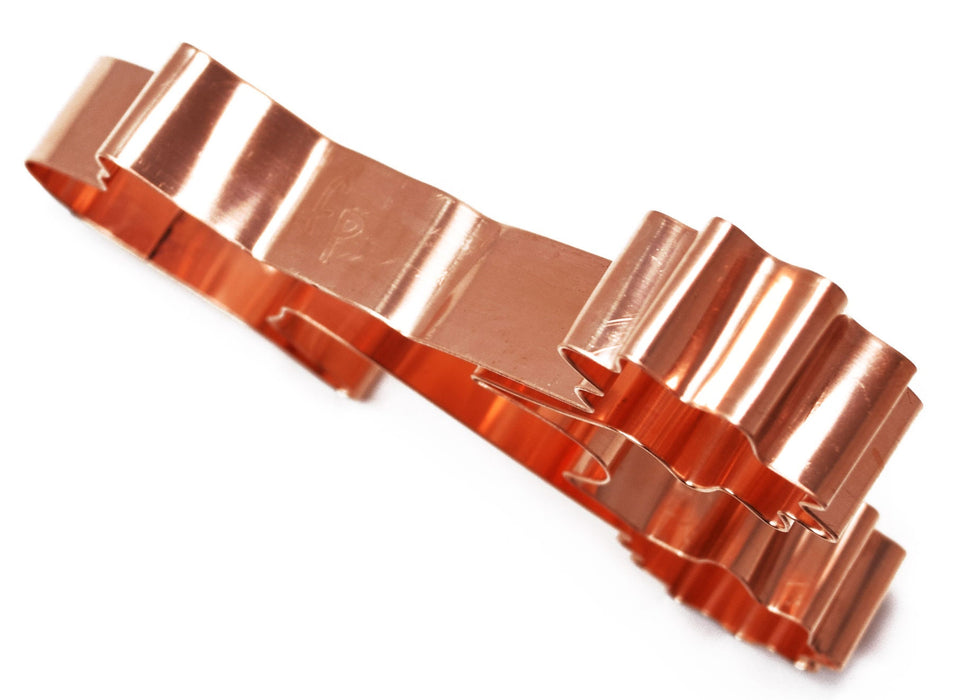 Copper Cheerleader Cookie Cutter - Sports Design (5 x 4 inches) - Made in USA