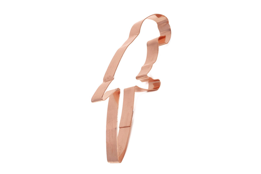 Copper Macaw Cookie Cutter - Bird Cookie Cutter, 6.5 x 2.75 inches, Made in USA
