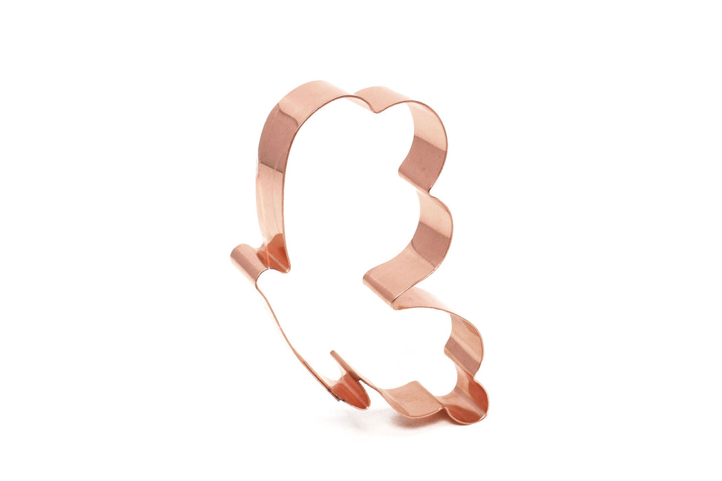 Copper Butterfly Cookie Cutter - Insect Cookie Cutter, 4.75 x 2.5 inches, Made in USA