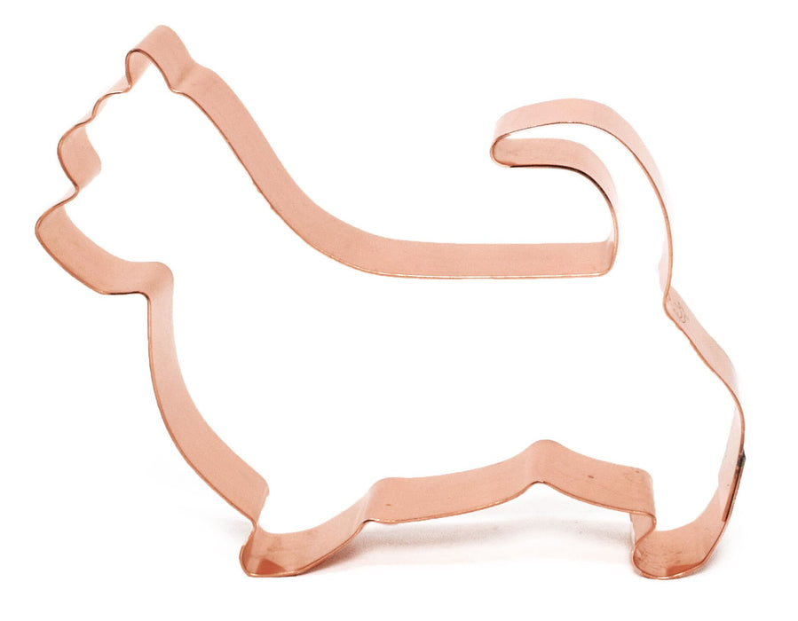 Copper Australian Terrier Cookie Cutter - Dog Breed Cookie Cutter, 4.5 x 3.5 Inches, Made in USA
