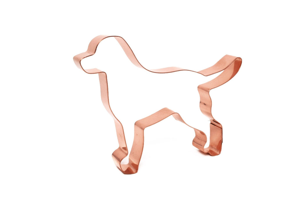Chesapeake Bay Retriever Cookie Cutter – 5" Solid Copper Dog Breed Gift – Handmade in USA - The Fussy Pup - Cookie Cutter