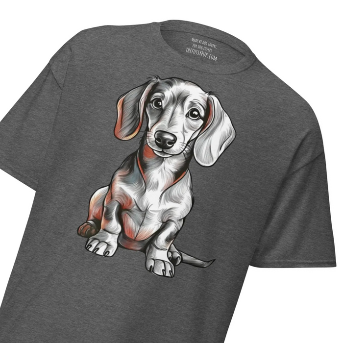 Sitting Dachshund Unisex Classic T-Shirt