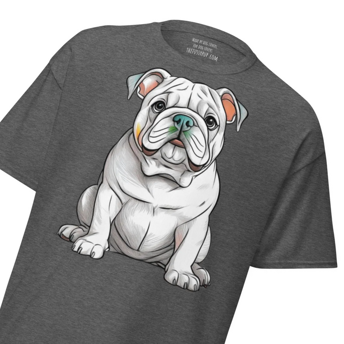 Sitting Bulldog Unisex Classic T-Shirt