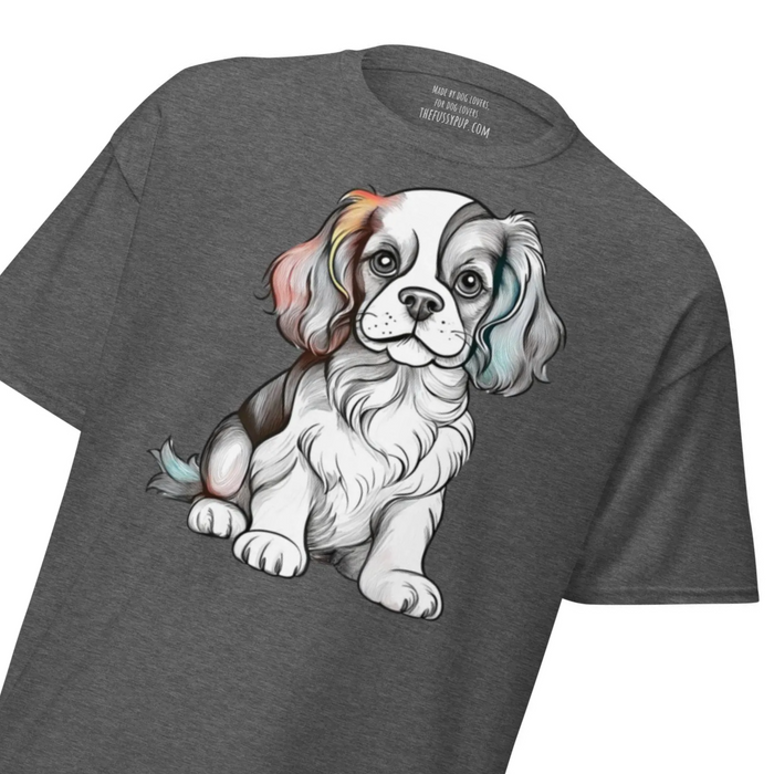 Sitting Cavalier King Charles Spaniel Unisex Classic T-Shirt