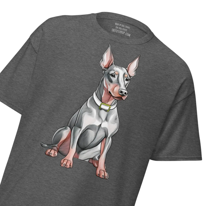 Sitting Doberman Pinscher Unisex Classic T-Shirt