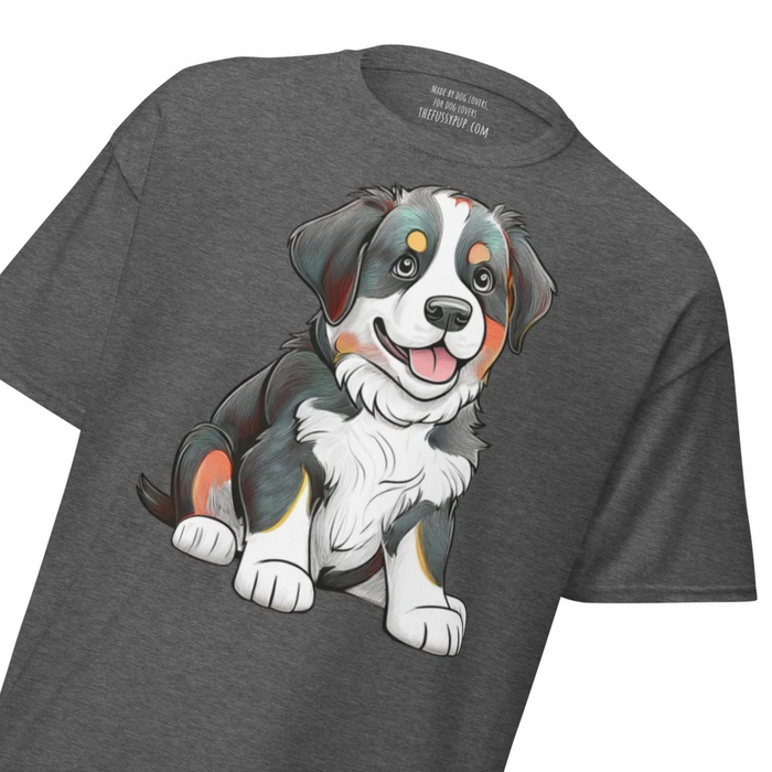 Sitting Bernese Mountain Dog Unisex Classic T-Shirt