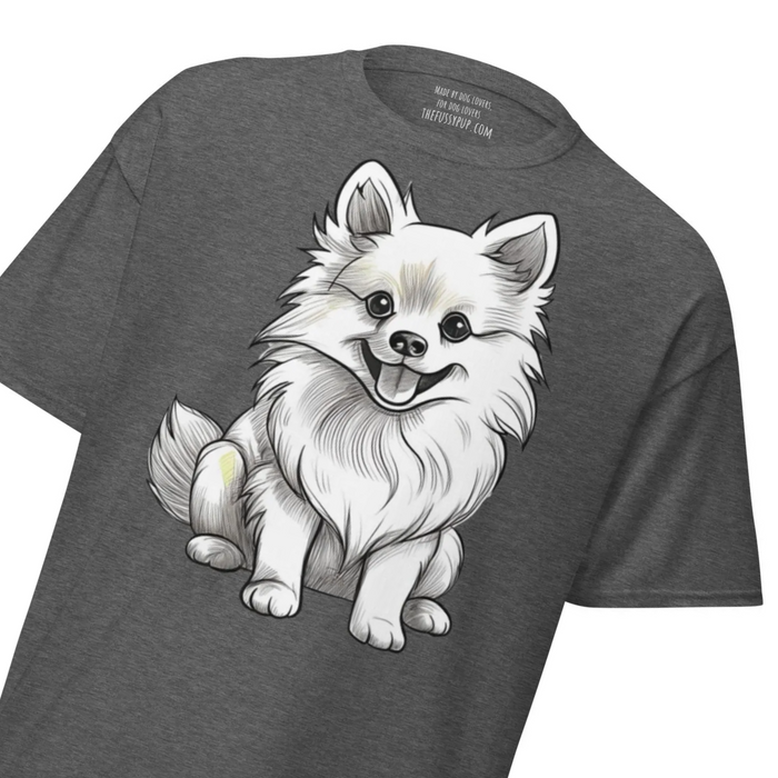 Sitting Pomeranian Unisex Classic T-Shirt