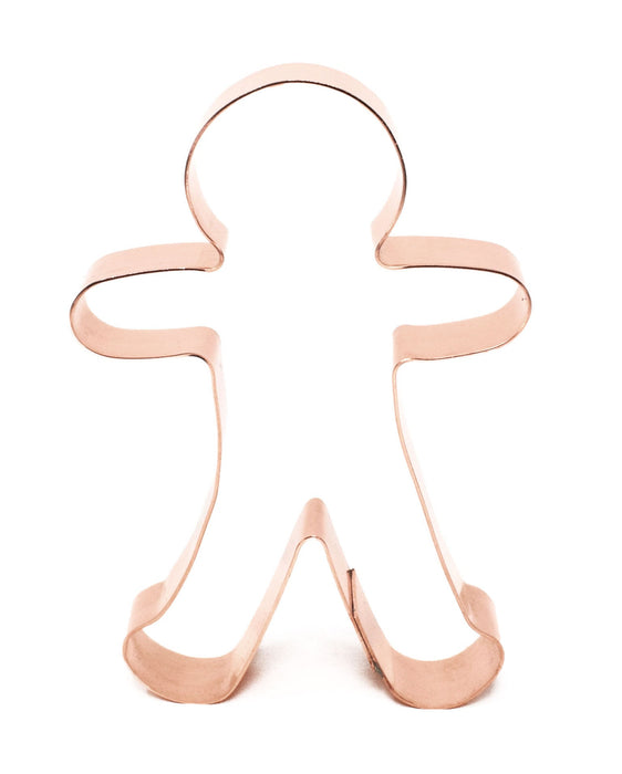 4 Inch Classic Christmas Gingerbread Man Cookie Cutter - Made in USA