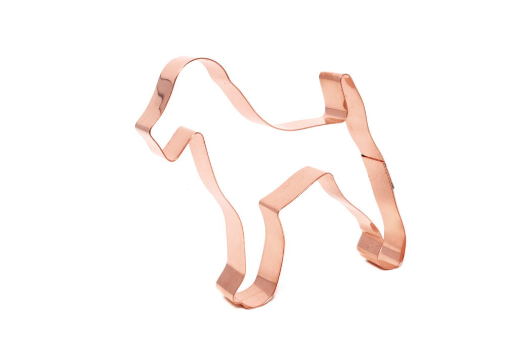 Copper Irish Terrier Cookie Cutter, Dog Cookie Cutter, 5 x 4.5 inches, Made in USA