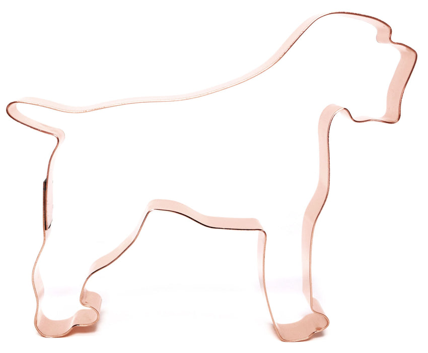 Copper Wirehaired Pointing Griffon Cookie Cutter, Dog Cookie Cutter, 5 x 4.25 inches, Made in USA