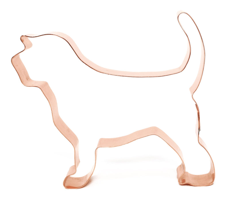 Copper Otterhound Cookie Cutter, Dog Cookie Cutter, 5 x 4.5 inches, Made in USA