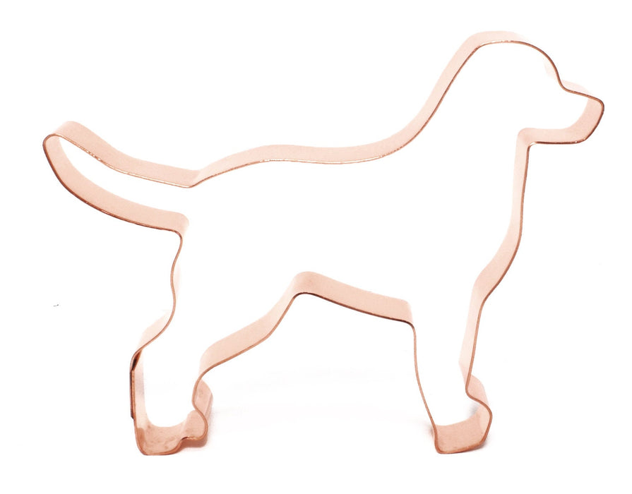 Copper Chesapeake Bay Retriever Cookie Cutter - Dog Cookie Cutter, 5 x 4 inches, Made in USA