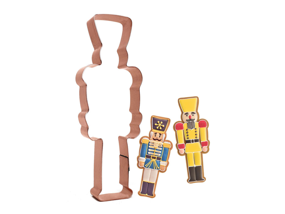 Copper Nutcracker Cookie Cutter - Christmas Cookie Cutter  - Made in USA